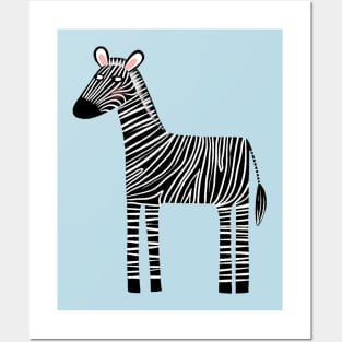 Zebra Posters and Art